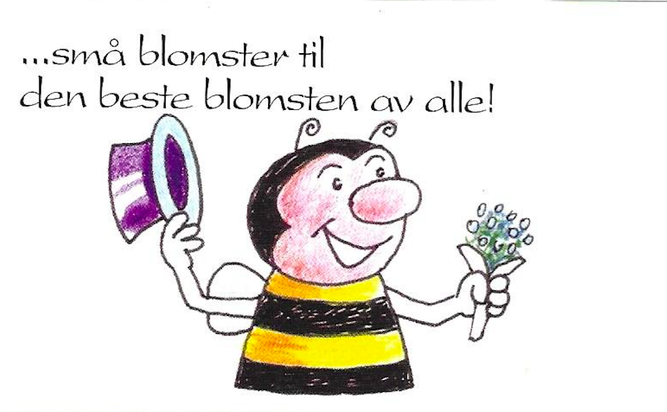 ...små blomster til den beste blomsten av alle!